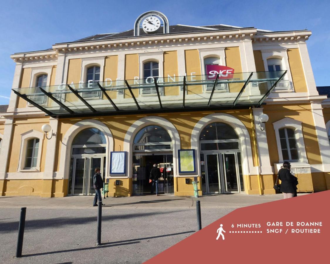 Artgrey * Ideal Pro * Roanne Secteur Gare Et Rue Pietonnes Exteriör bild